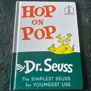 Hop on Pop by Dr. Seuss Book ~ The Simplest Seuss for Youngest Use